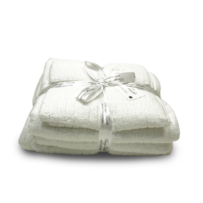 5 piece Sponge Set Java White