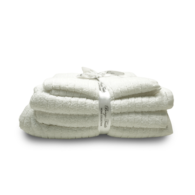 5 piece Sponge Set Java White
