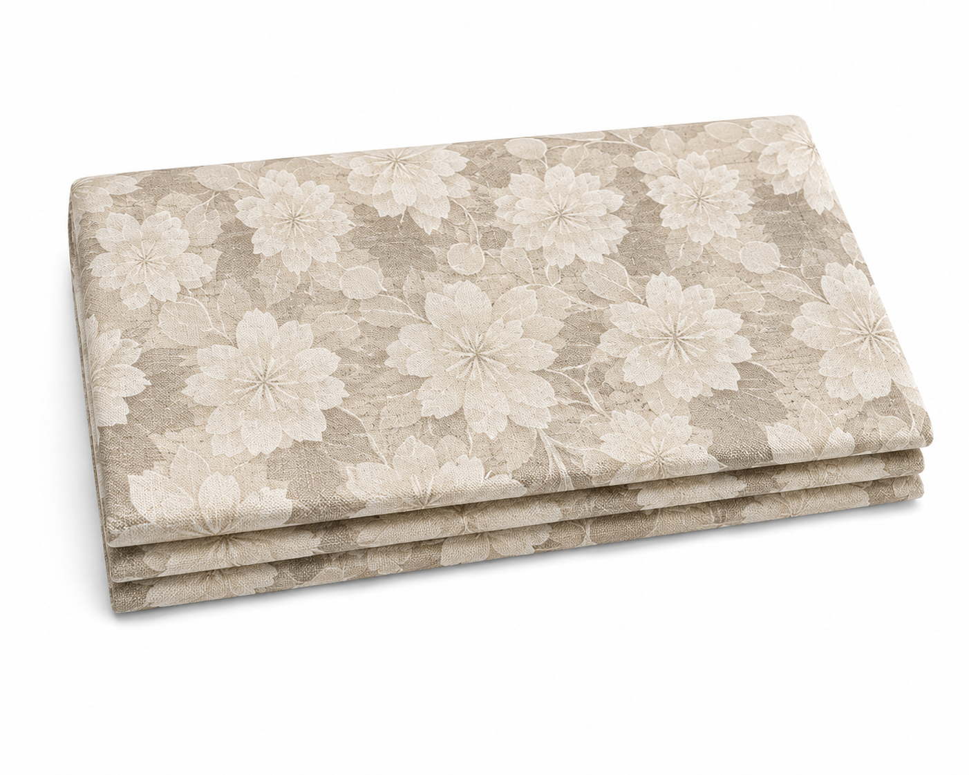 Tovaglia Coll. Airone Dis. Fiore Col. Naturale