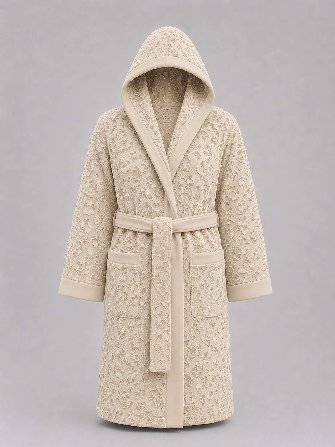 ACCAPPATOIO UNISEX SAVANA COL. LATTE MACCHIATO