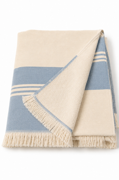 Capri Blue Beach Towel