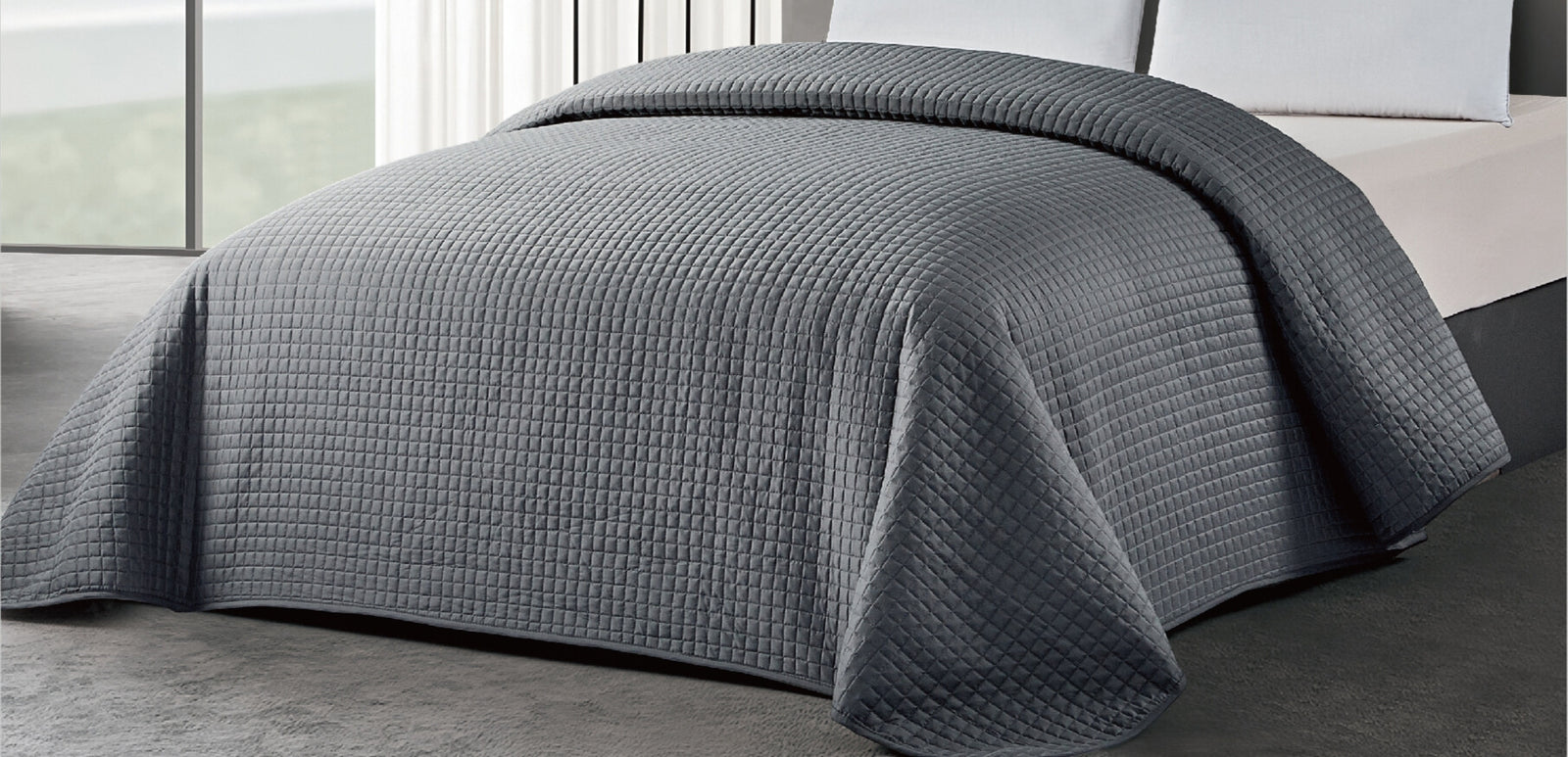 Trapuntino Florenzia Tinta Unita col. PIOMBO