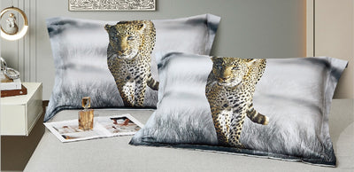 Completo Letto Matrimoniale dis. GHEPARDO  Coll. Nature