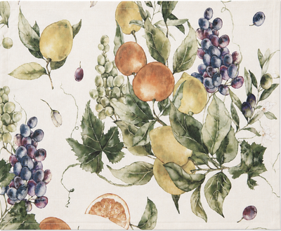 Sotto Piatto 40cm x 50cm collezione Toscana dis. Agrumi
