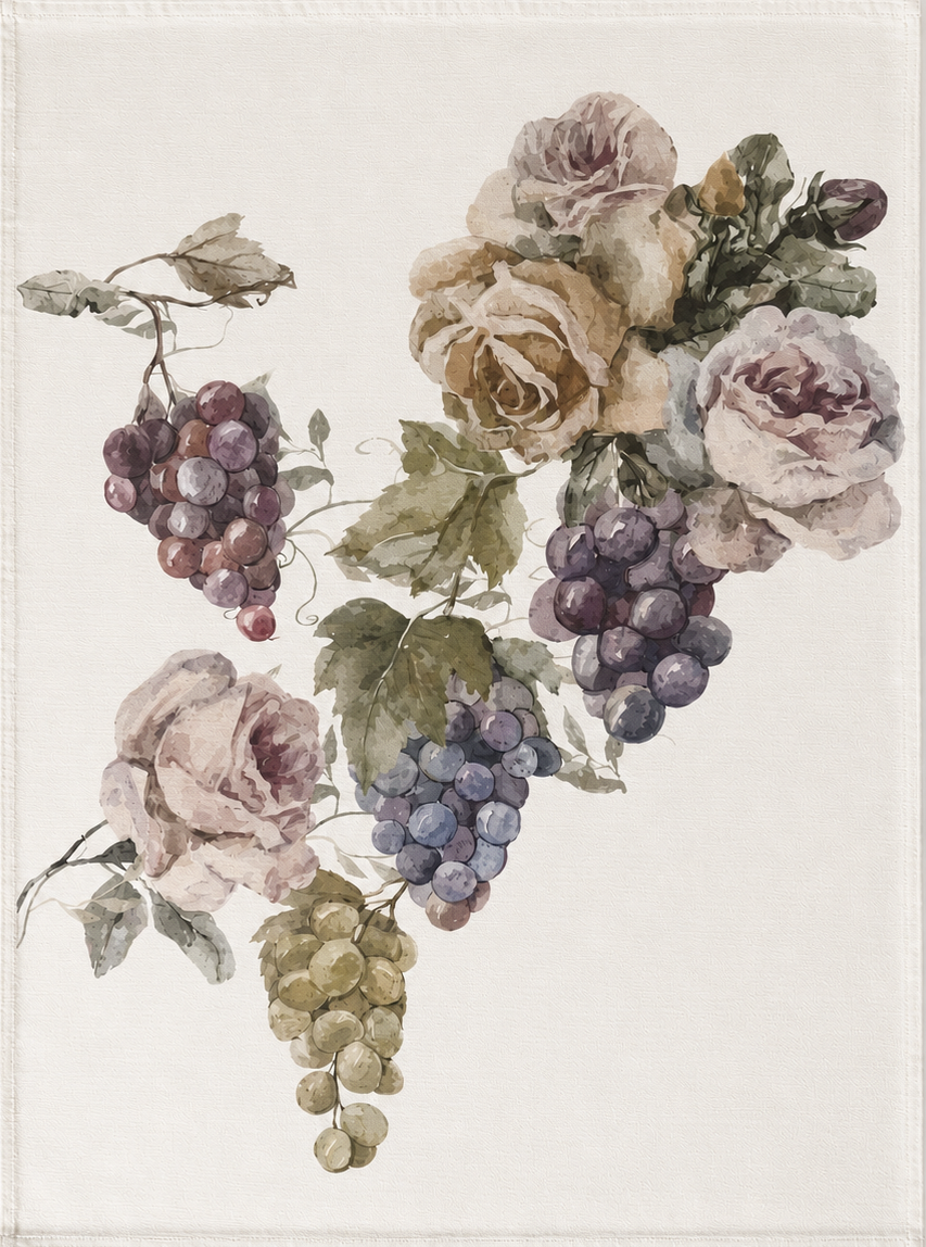 Strofinaccio 50cm x 70cm collezione Toscana dis. Montefalco