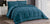 Florenzia bed set in teal colour