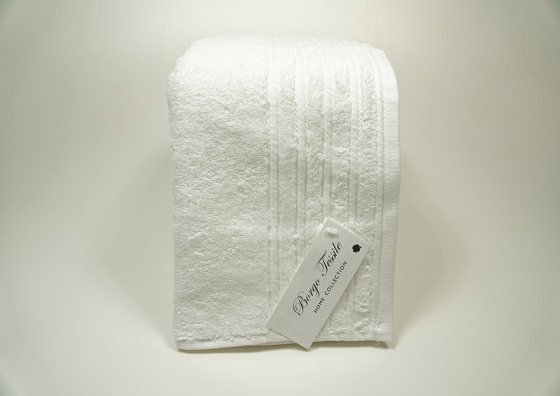 Asciugamano Viso Tinta Unita Bianco