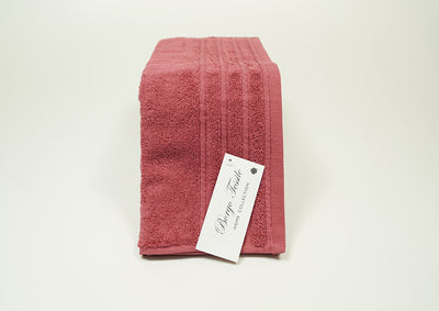 Plain Cherry Guest Towel